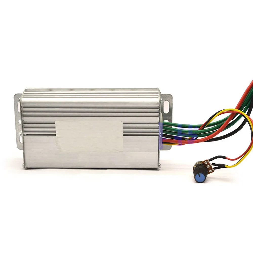 Imagem -04 - Brushless Controlador de Velocidade do Motor Interruptor Regulação Placa Motorista Governador Elétrico dc 18v 24v 36v 48v no Salão 30a 1650w dc