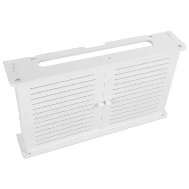 GTBL Wireless Wifi Router Storage Boxes Wooden Box Cable Power Plus Wire Bracket Wall Hanging Plug Board Storage Shelf