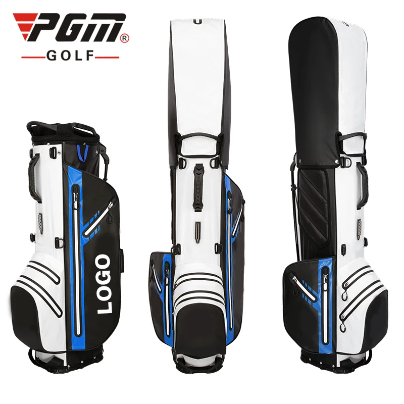 PGM QB065 branded waterproof sunday golf bag custom logo nylon golf stand bag for men