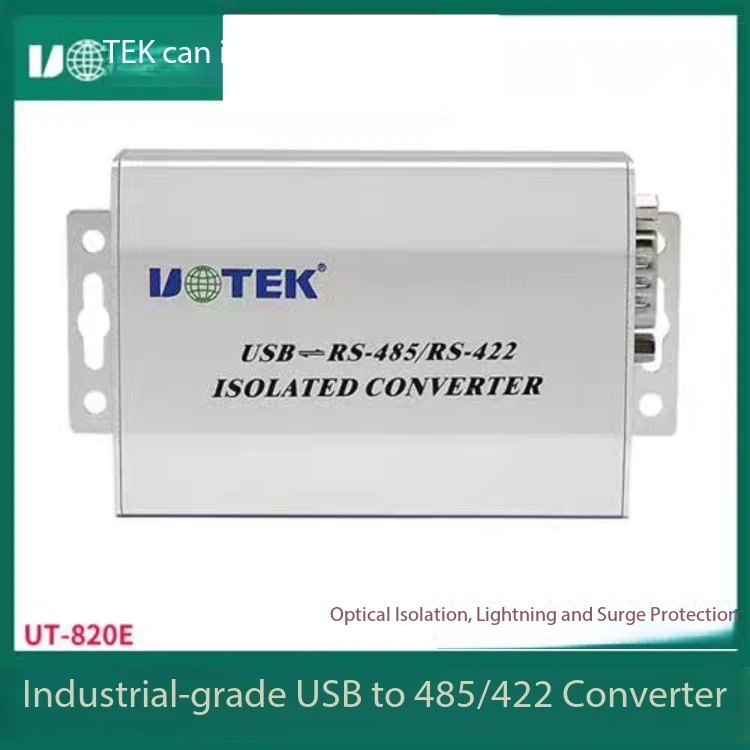 Yutai UTEK UT-820E USB to RS-485/422 Opto-Isolated Converter Lightning Protection