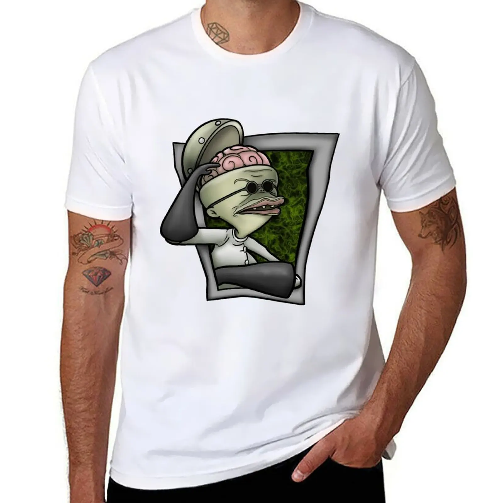 Camiseta Dr. Finkelstein, camisetas para hombre, camiseta gráfica para hombre, Camiseta de algodón