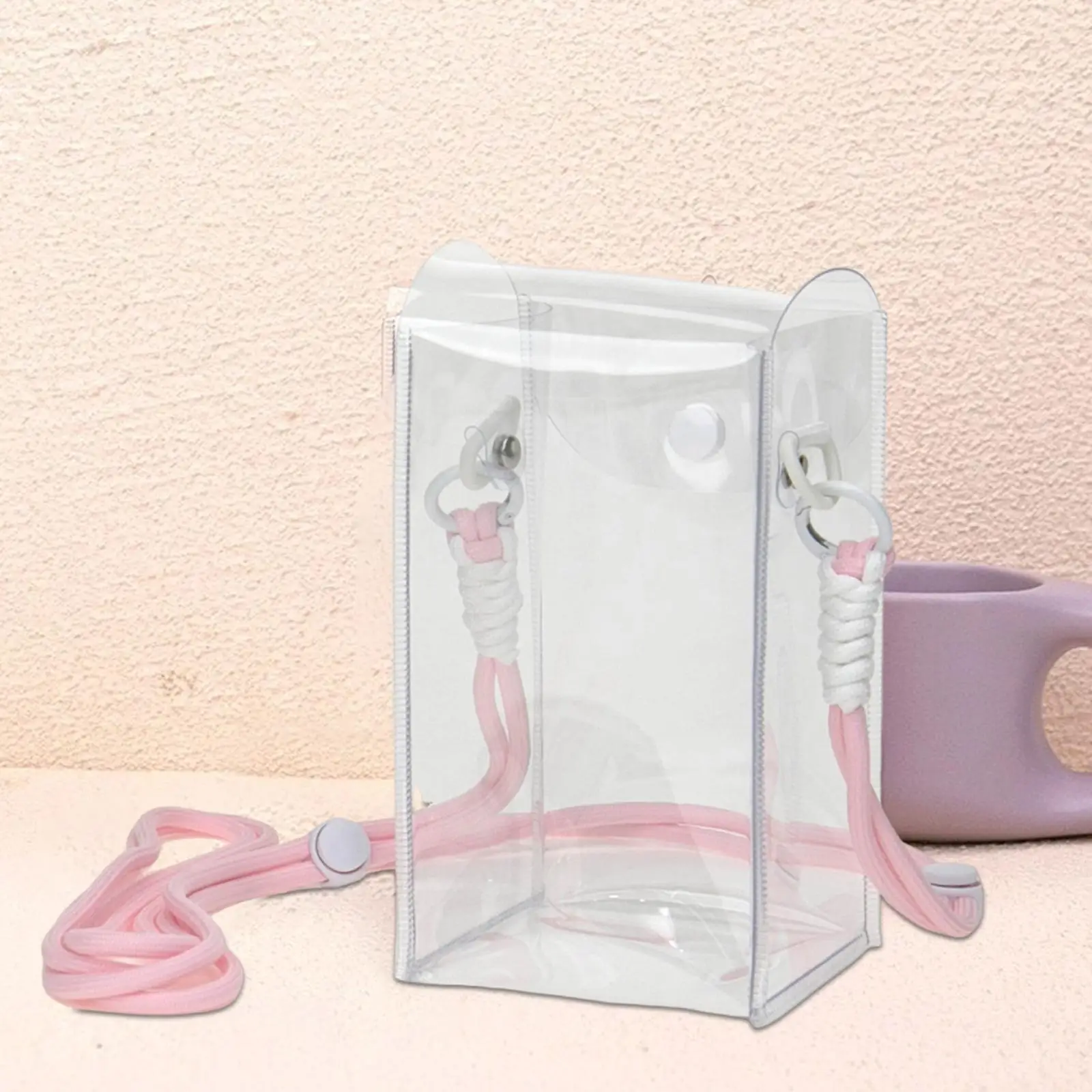 

Прозрачная сумка для демонстрации фигурок, универсальная прозрачная сумка для коллекционеров, портативный защитный компактный органайзер, маленькая сумка для хранения кукол, сумка