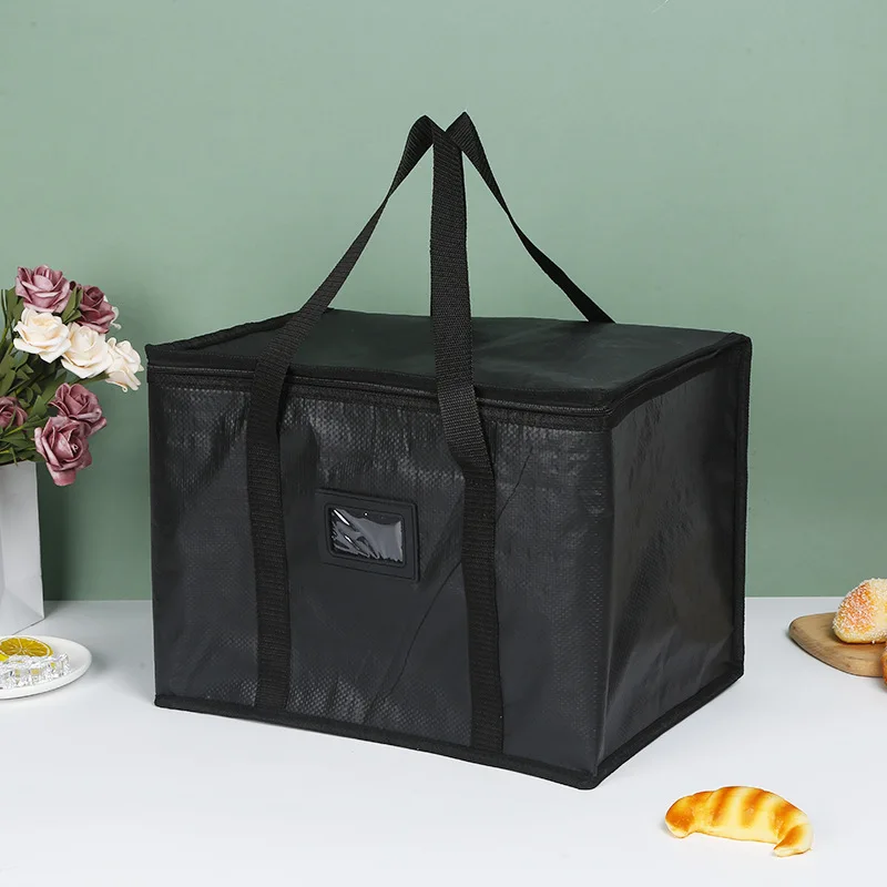 16l/28l/50l/70l Large Chilled Bags Insulated Thermal Cooler Bag Cool Foods Drink Box Drink Storage Zip Picnic Tin Foil Food Bag