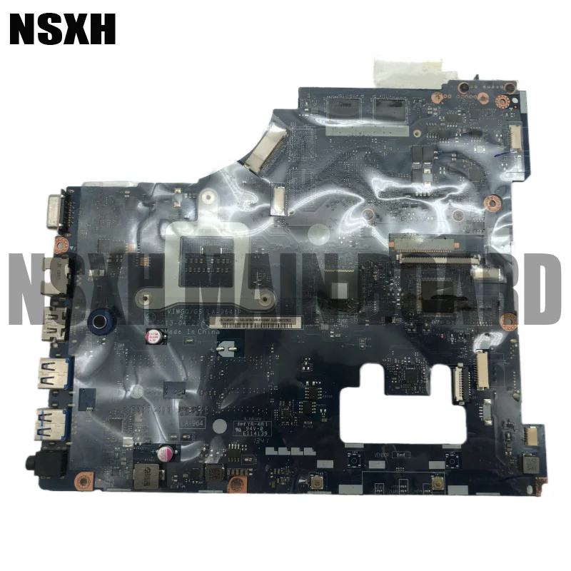 G510 Motherboard Laptop LA-9641P Motherboard DDR3 diuji 100% bekerja