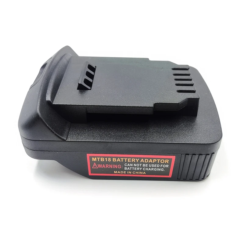 MTB18 Battery Convertor Adapter For Metabo 18V Lithium Battery To For Dewalt 18V/20V Lithium Battery Tool Converter