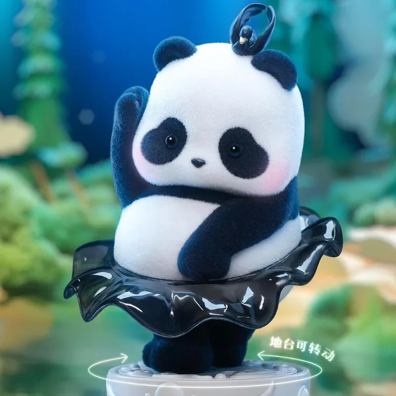 Scatola cieca Genuino Panda Roll Chubby Ballet Stage Play Series Scatola misteriosa Ragazza Cuore Panda Ornamento Kawaii Indovina Borsa regalo