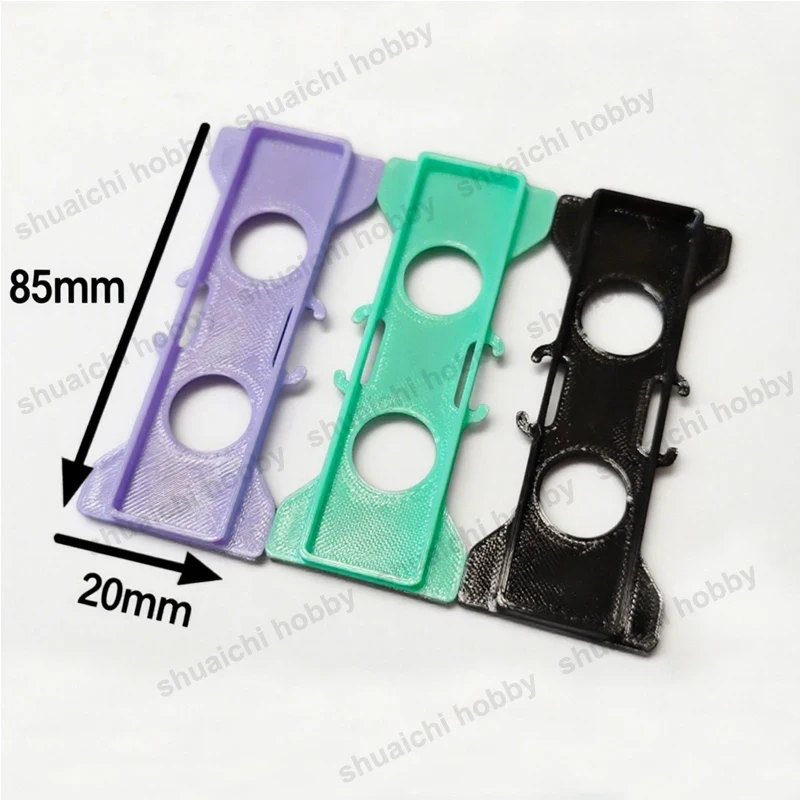 Siège de Protection de batterie imprimé en 3D, 3 pièces, avec fonction de train d'atterrissage, taille interne 85x20mm pour Drone BetaFPV Pavo20 Mini FPV