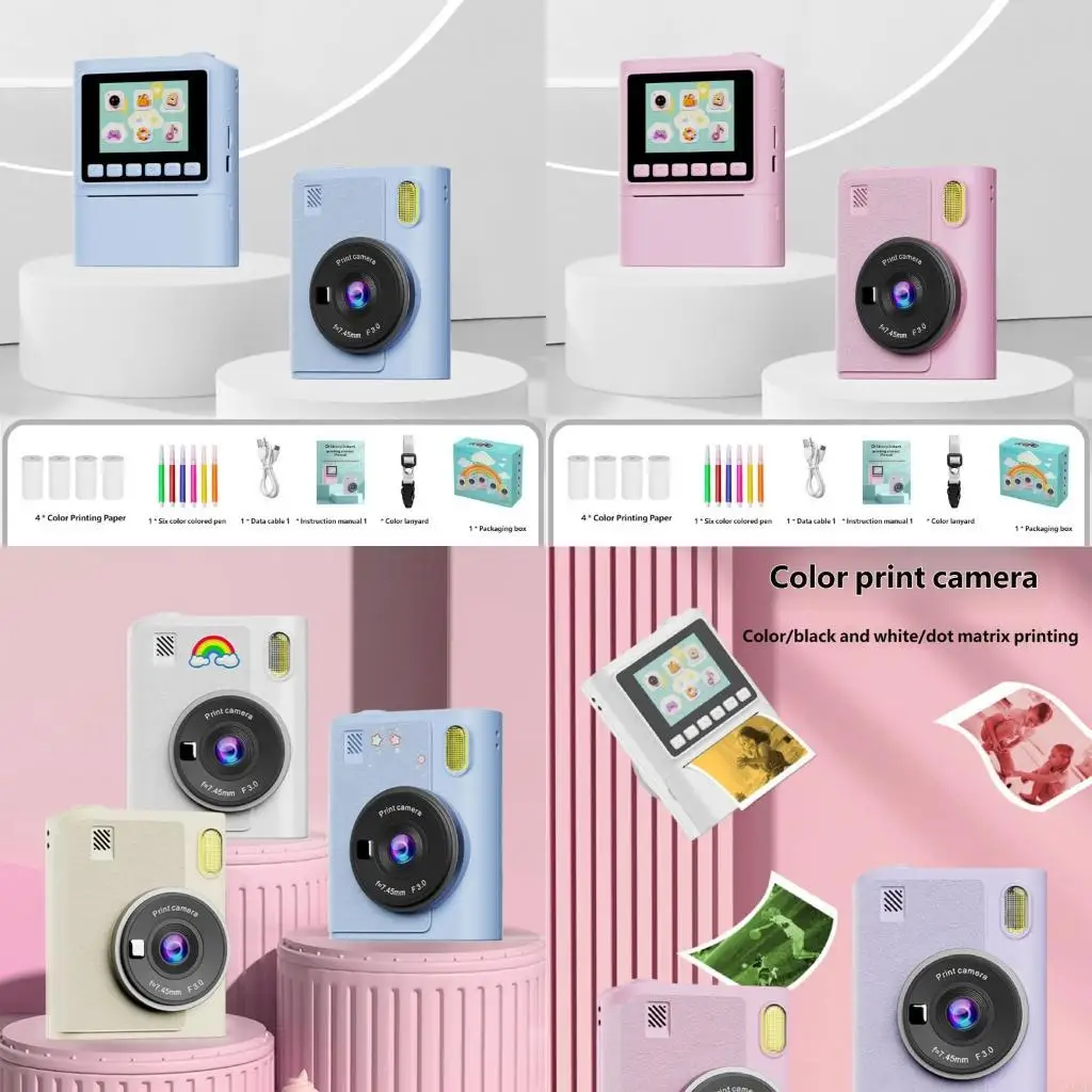 

Обучающая игрушечная камера с простым управлением и ярким дисплеем, вдохновляющая детей на творчество A2UB