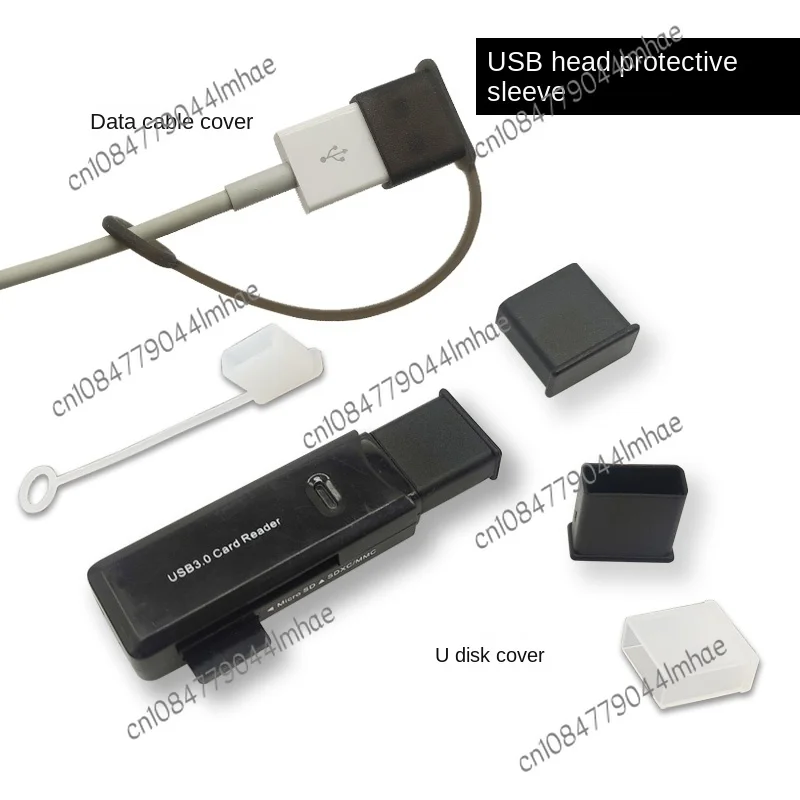 type-c data cable rubber plug dust cap android charging sleeve usb disk protection cover