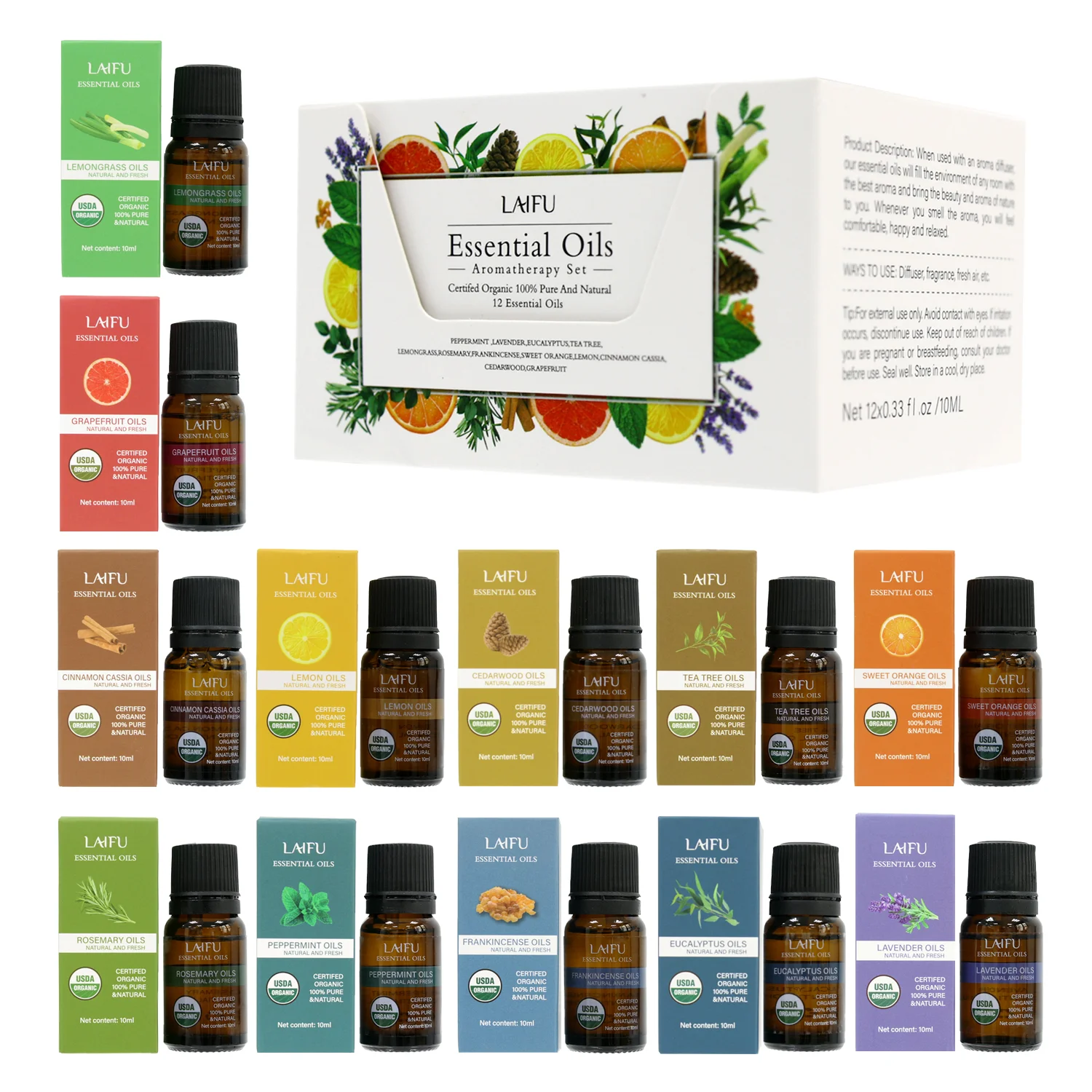 12Pcs 0.33Fl.Oz Aro…