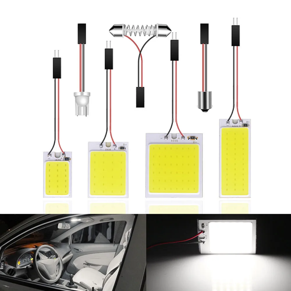 

1set c5w ba9s T10 bulb Car Interior reading light LED Map Lamp makeup light trunk light 31mm led 36mm 39mm 41mm Festoon top lamp