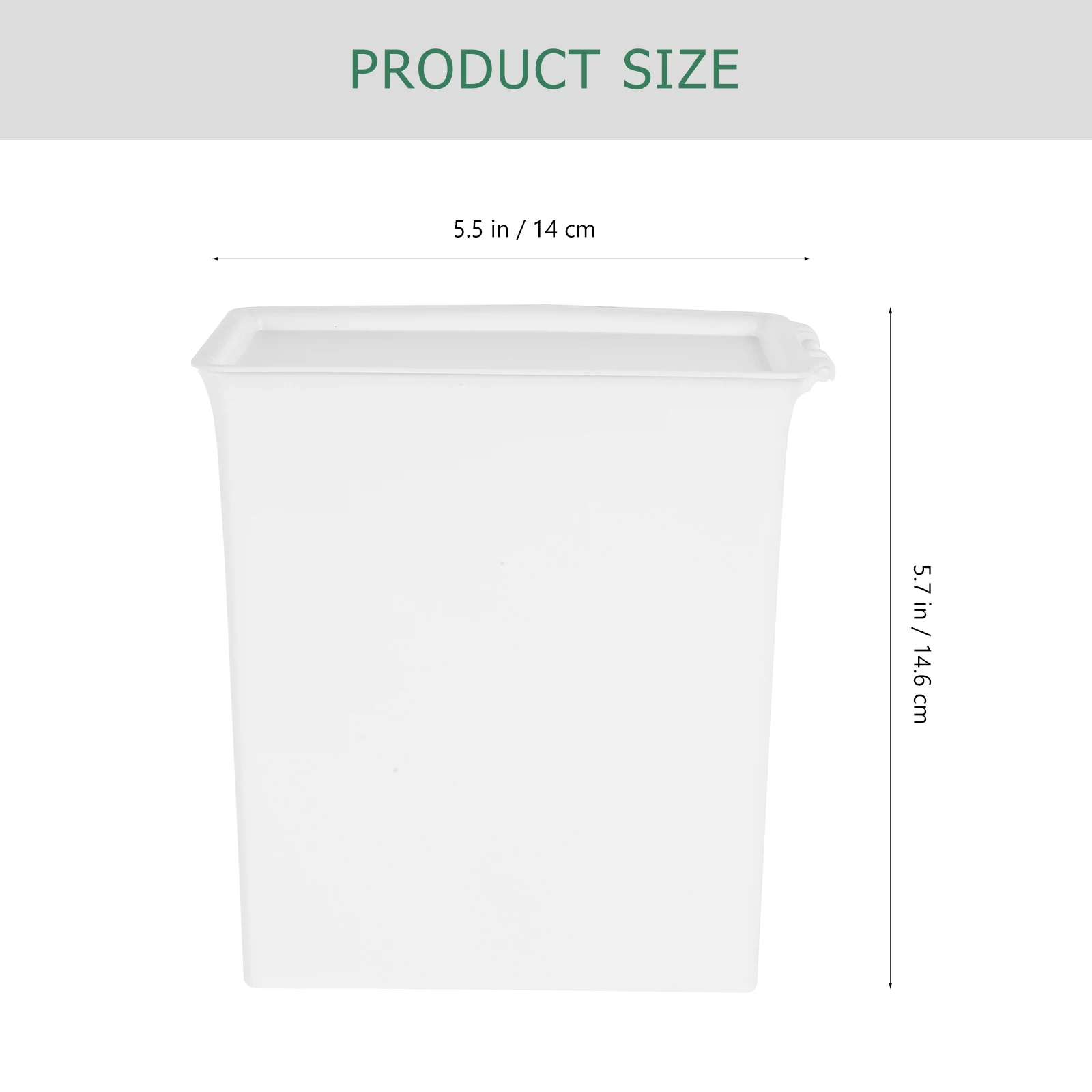 

1pcs Powder Container Large Capacity Storage Box For Laundry Detergent Beads Multifunctional Household Storage Container