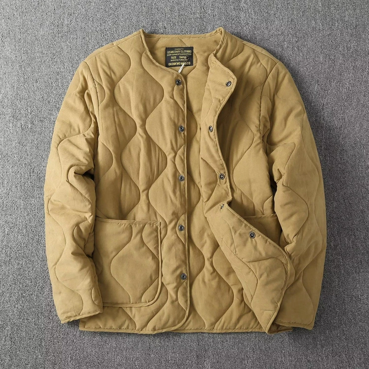 

American Style Loose Baseball Jacket Cotton Outerwear for Men And Women Trendy Ins Versatile Winter Cotton Top Youth Casual