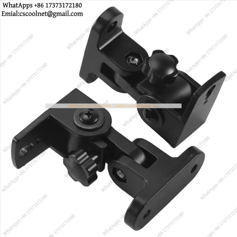 Speaker Wall Mount Brackets 2-Pack Zinc Alloy Universal Heavy Duty Surround Sound Wall Holder Stand 22lbs