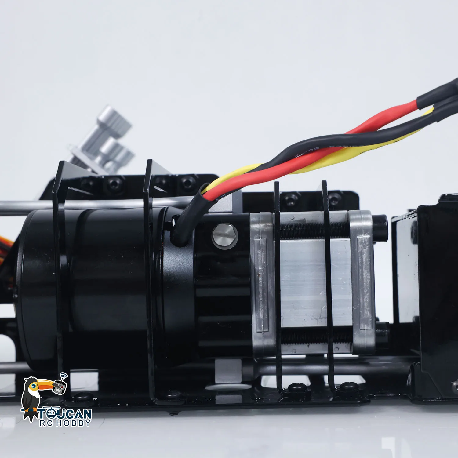 Zabawki 1/14 LESU KIT 374 C374F Koparka Hydrauliczna Metalowy Korpus Chłodnica Zębatka Zdalne Sterowanie Pojazd Budowlany Maszyna Kopająca