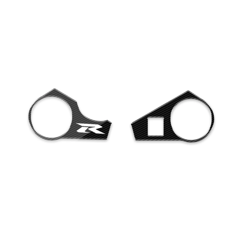 For GSXR1000 GSXR 1000 K9 2009 - 2011 Motorbike Carbon Fiber Stickers Triple Tree Pad Clamp Top Upper Front End Decal