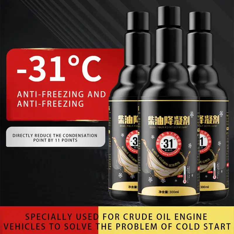 Engine Protection Oil 10.15 Oz Auto Car Engine Oil Anti-coagulant Engine Restoration Oil Additive For Winte