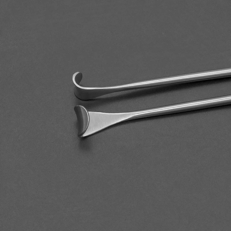 Retractor Médico Quirúrgico de raíz de nervio, extractor de vena intracraneal, gancho de sonda, ortopédico de columna vertebral