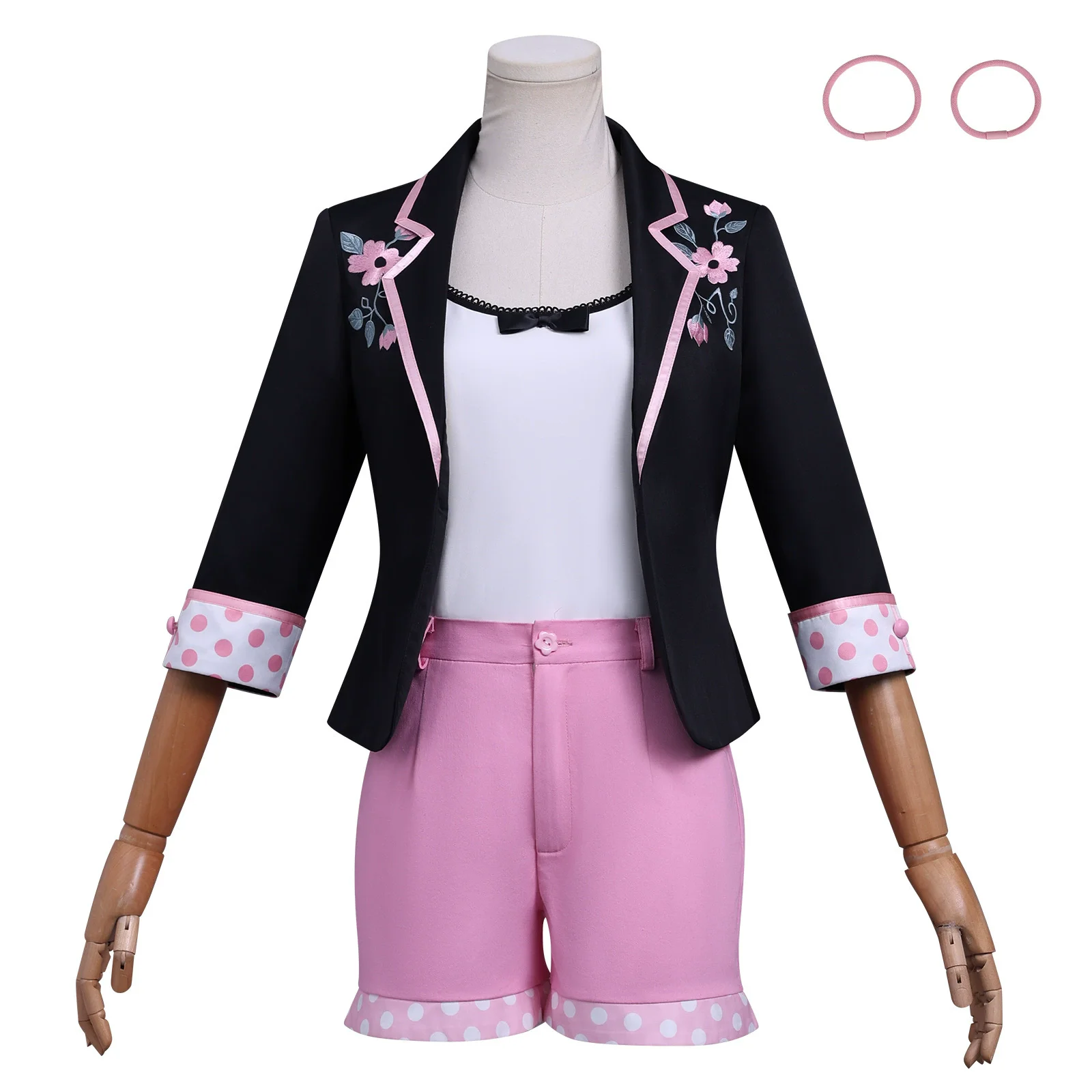 

Anime DDupain CCheng Cosplay Costume S6 MMMarinette Clumsy Girl Skirt Event Roleplay Uniform Women Halloween Party Accessories