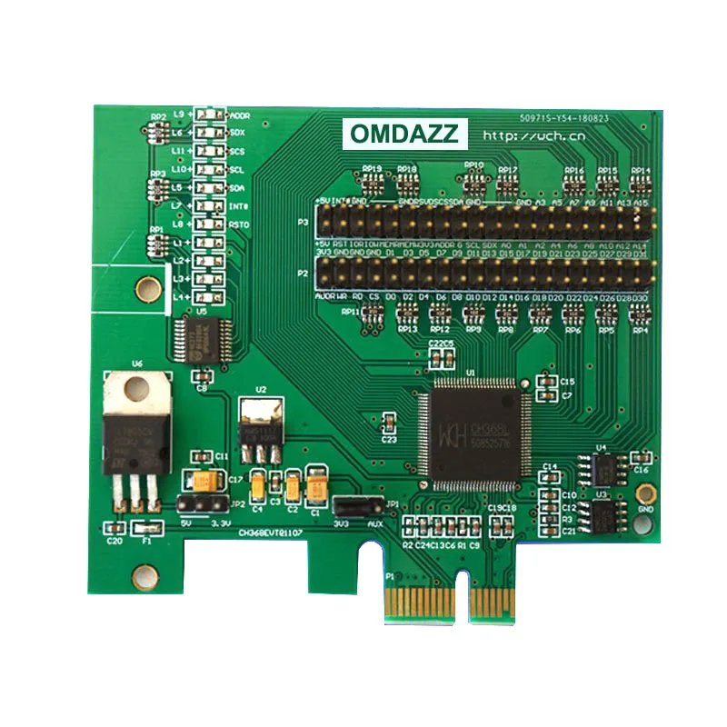 CH368 PCIE Development Board Evaluation Learning Board PCIe Bus to 32-bit 8-bit Local Bus