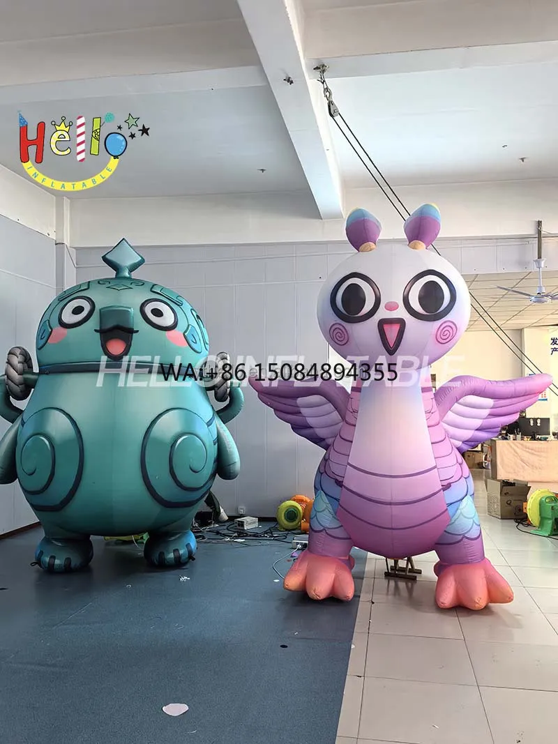 Customized Design Inflatable Cartoon Image Model Decoration for Corporate Event Promotion