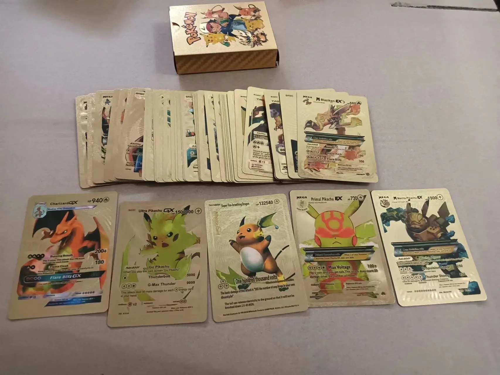 55 قطعة بطاقة البوكيمون الإنجليزية نجمي الإشعاع نسخة معركة ألعاب هواية المقتنيات أنيمي بطاقات معركة المدرب الأولاد هدية