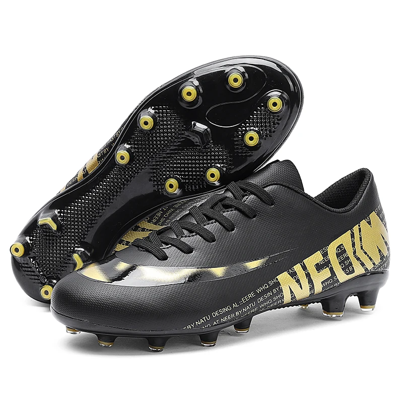 indoor soccer shoes men sneakers soccer boots turf football boots kids soccer cleats AG/FG spikes training sport futsal shoes