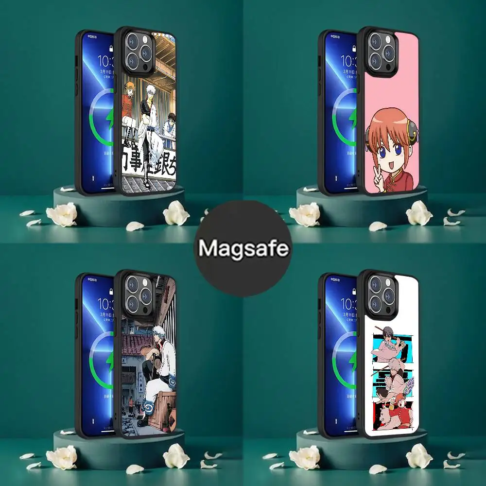 

Anime G-GinTama Phone Case For iPhone 17,16,15,14,13,12,11,Pro,Max,Plus,Mini,SE4,E Magnetic Magsafe Wireless Charging