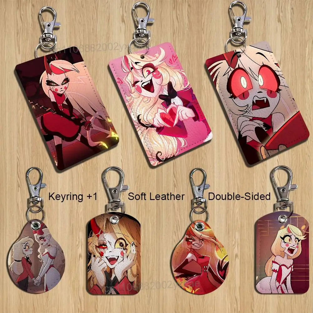 

game Naive Charlie Morningstar Holder For Bank Business Work Card Holder Student Card Case Bus Card Keychain