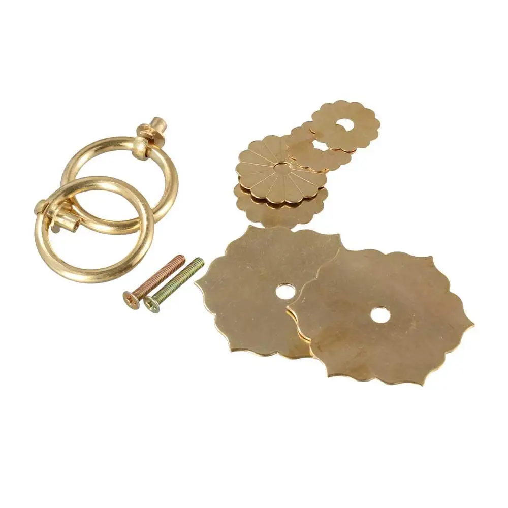 

Antique Wardrobe Drop Ring Hardware Door Drawer Pulls Handles Cupboard Handle Furniture Decor Drawer Knobs Door Pulls