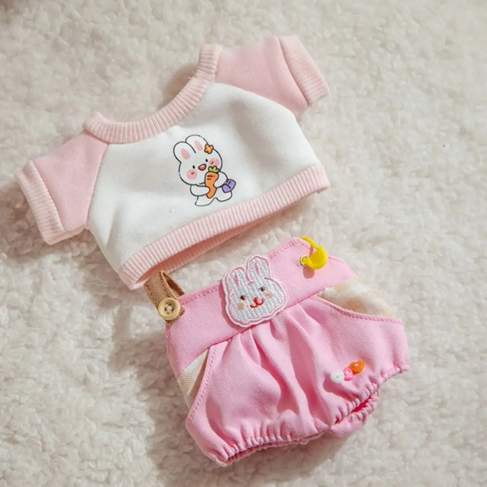 

Sweet 20cm Clothes Rabbit Dog Cotton Clothes Hoodie Kawaii No Attributes Clothes Develop Hands-on Ability