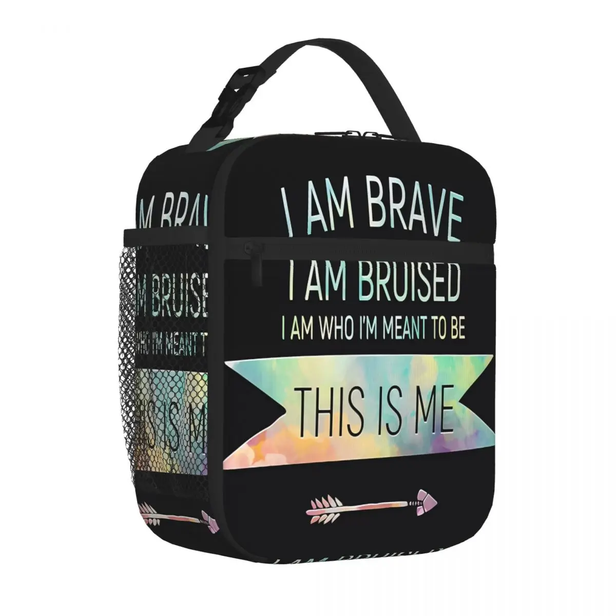 Bestselling This Is Me - Version Fruit Print Lunch Handbag Pet Snack Carry Reusable Lunch Bag