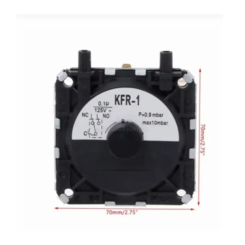 KFR-1 мощный выхлопной газовый водонагреватель, запасная часть, переключатель давления воздуха, переключатель дифференциального давления, регулируемый вакуумный переключатель