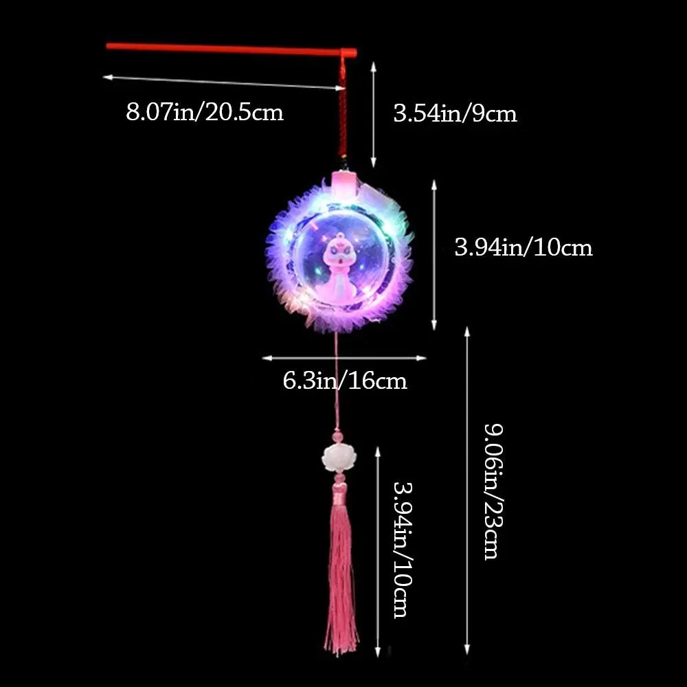Plástico dos desenhos animados cobra lanterna brinquedo brilho artesanal lanterna portátil borla cordão portátil led luz brinquedo para o presente de ano novo