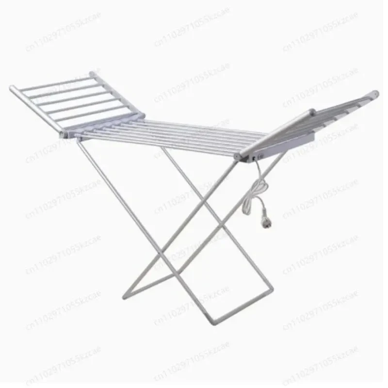 

147.5 X 53cm Indoor Drying Clothes Rack, Floor Folding Electric Towel Dryer, Drying Baby Clothes, Heating Clothes Rack