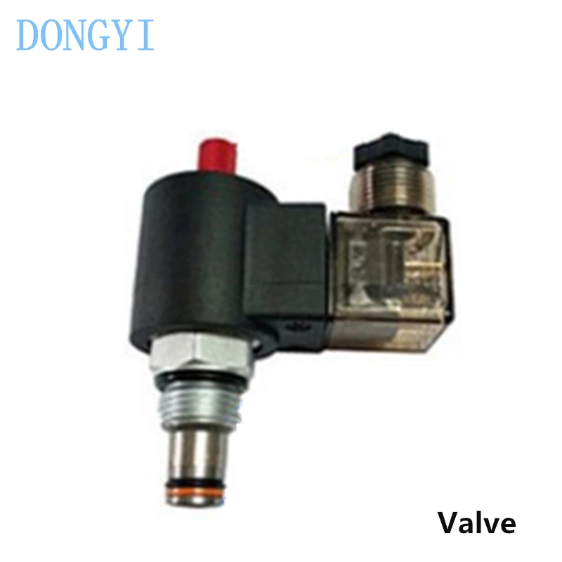 2 Position 2 Way Normally Closed DHF08-220H Hydraulic Threaded Cartridge Solenoid Valve SV08-2NCP-M Pressure Relief Valve