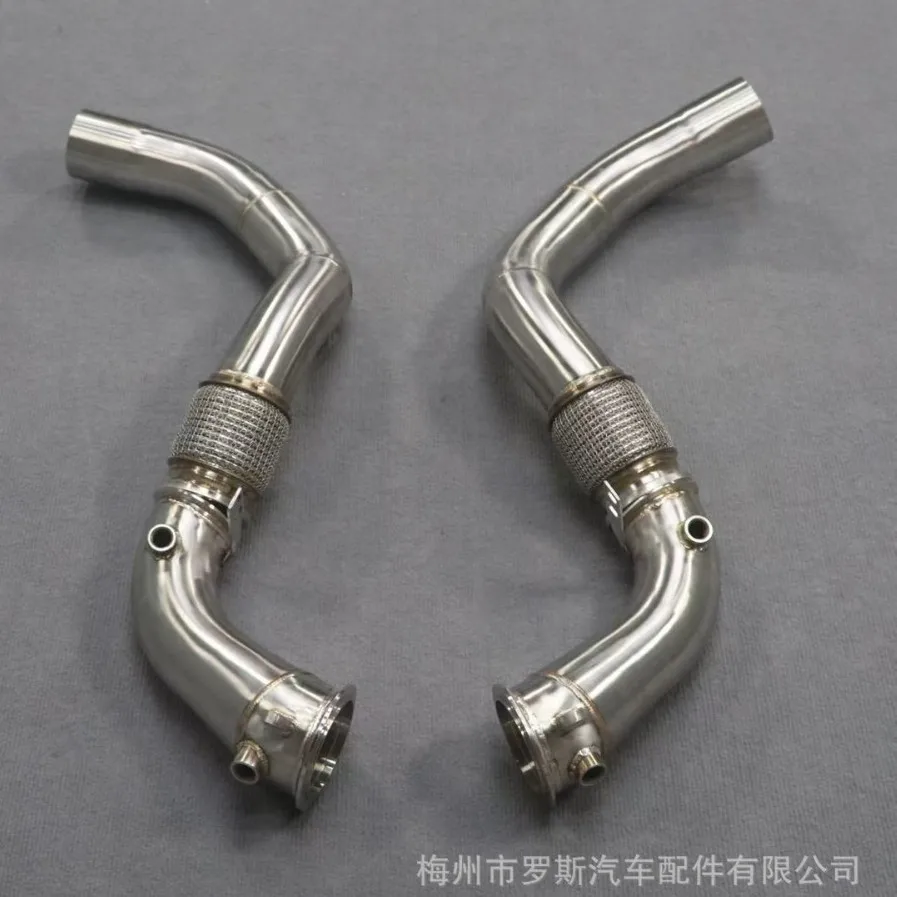 

Suitable for BMW X6M through the head section, high-performance downspout, modified exhaust