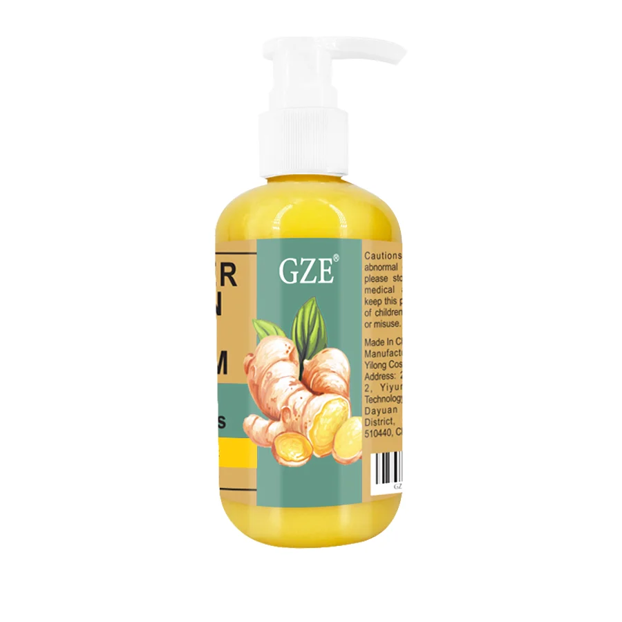 عبوتان من قناع الشعر GZE GINGER BIOTIN HAIR CREAM يعزز الترطيب للشعر التالف