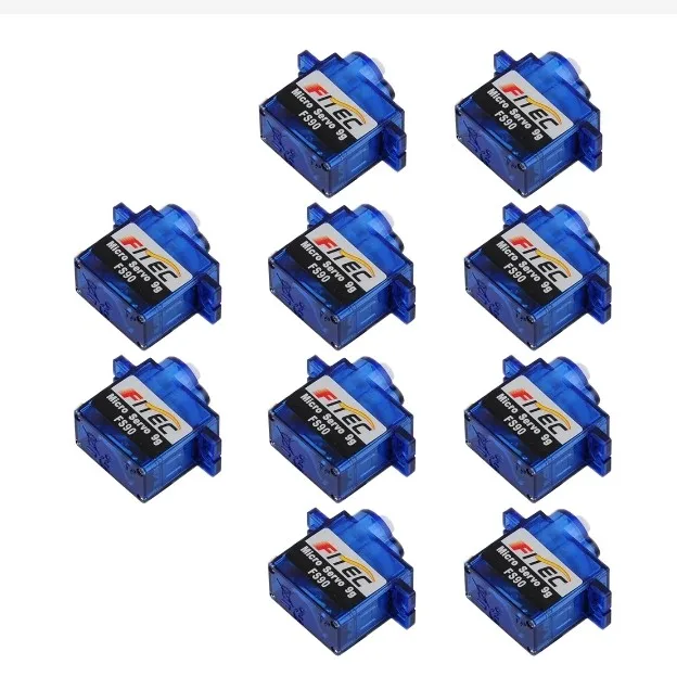 20PCS Best Selling Servo Motor FS90 SG90 Steering Fixed Wing Helicopter Remote Control Aircraft 9g Trolley Server