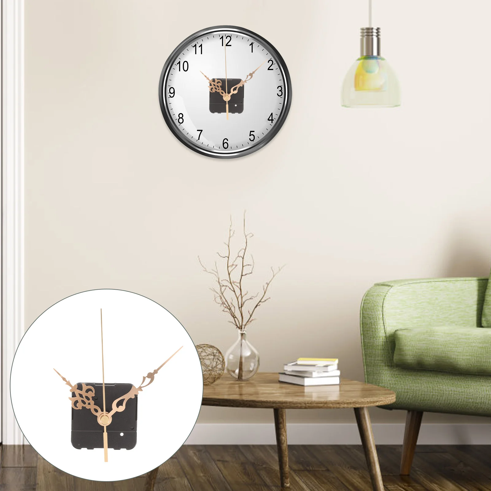 

Clock Movement Digital Wall Replacement Mechanism Clockwise Office
