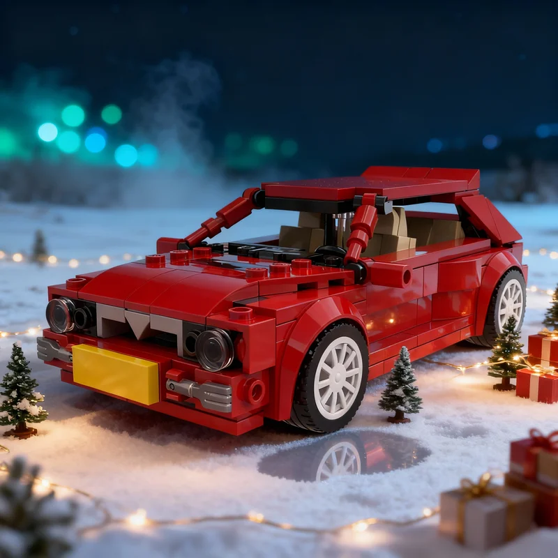 

379pcs MOC Lanciased Delta Integrale Evoluzione II City Champions Model Building Blocks Construction Toy Christmas Gift Brick