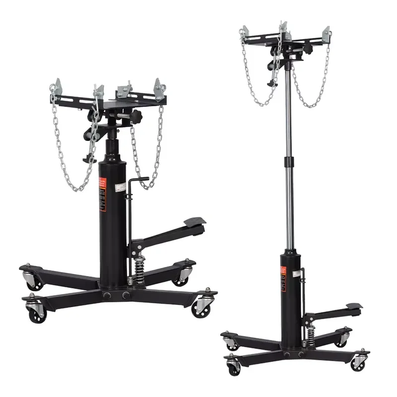 0.5T Hydraulic Transmission Jacks with 360 Swivel Wheels for Car Gearbox Engine Repair