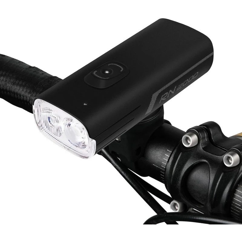 

RN 2000 LED Rechargeable Bike Light, 2000 Lumens and 557ft Max Throw Waterproof Bicycle Headlight
