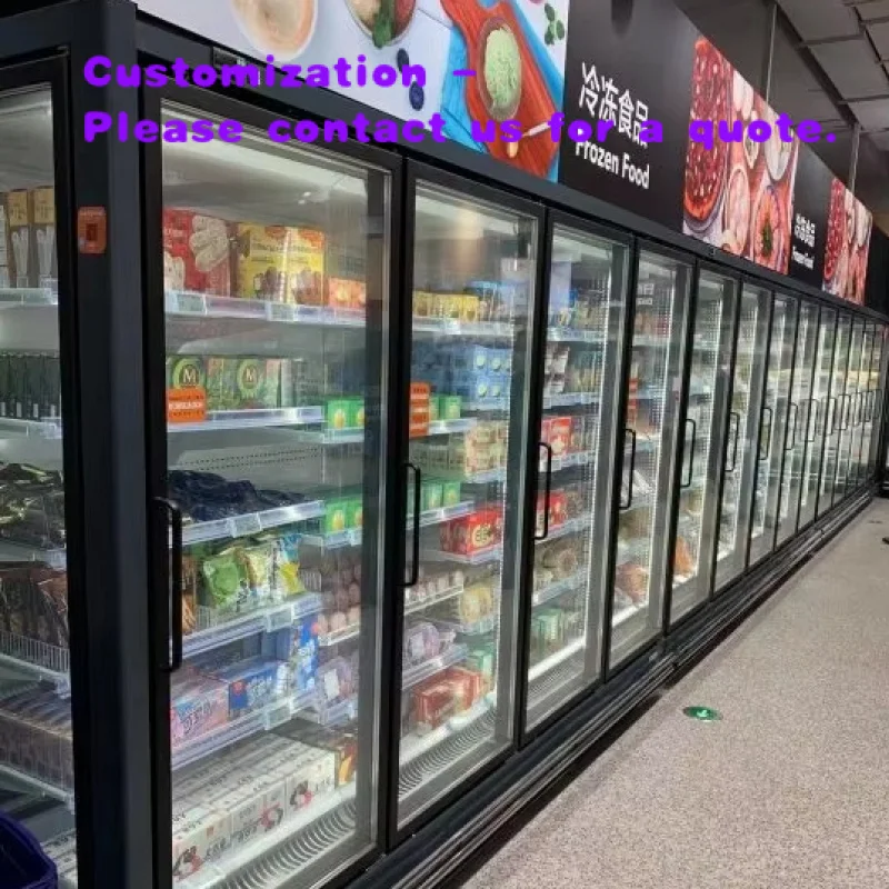 custom.Good Quality  3-door Commercial Upright Freezer Equipment