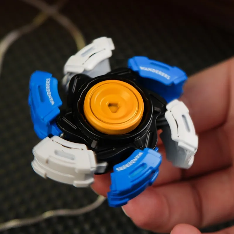 Apen Armor Fidget Spinner Metall Hand Fingerspitze Kreisel Spitze Rotierendes Auswerfen EDC Stressabbau Spielzeug Erwachsene Anti-Angst