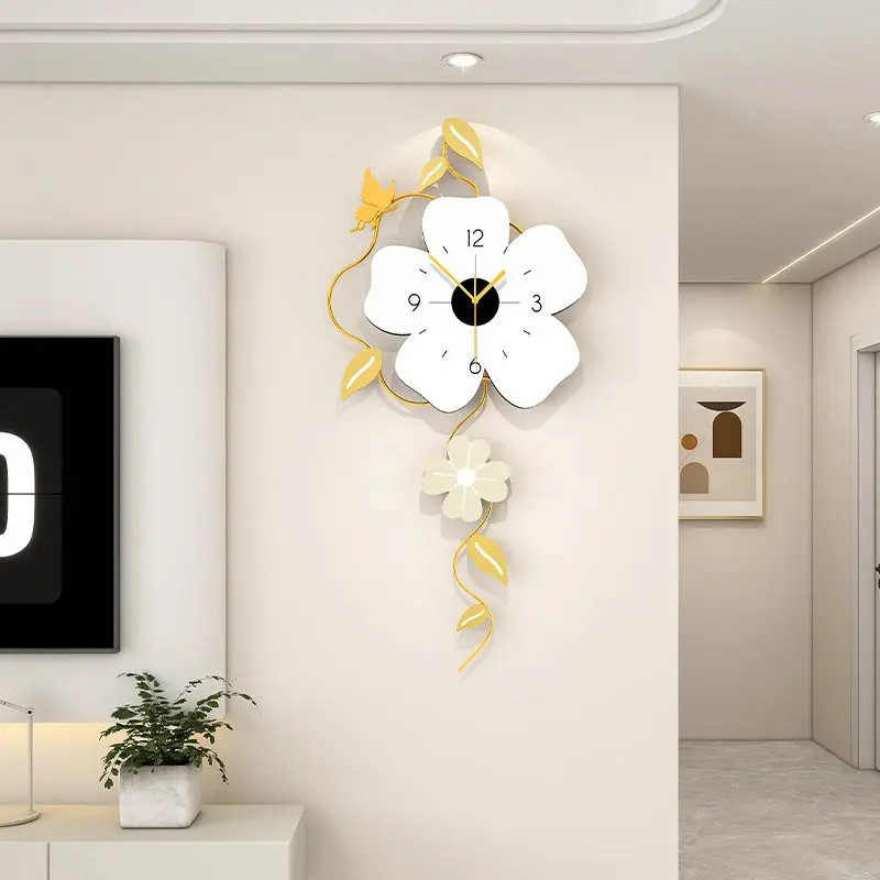 

Wall clock Unique Design Plastic Mechanical Wall clock Square Gothic Decoration