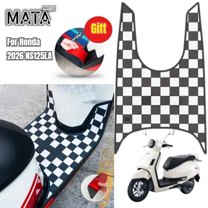 Motorcycle for Honda 2026 NS125LA Foot Plate Board Pedals Footrest Foot Rests Cover Mat Pad Scooter Floor Pad Accessorie