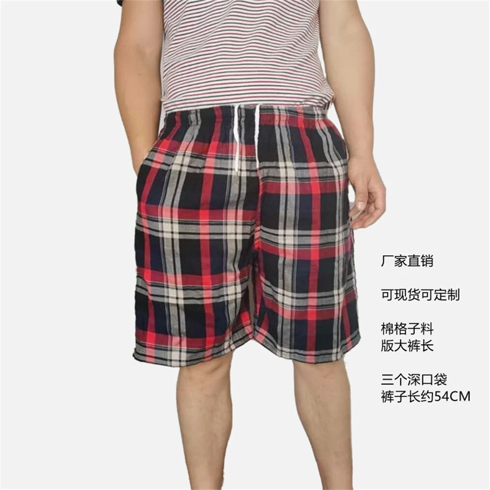 Men's beach pants leisure spa bathroom in the elderly grid drift surfing sports cool big pants ZT304