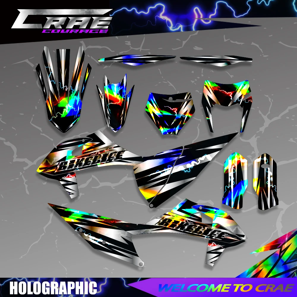 

For KTM 125 250 350 450 500 525 SX SXF 2019 -2021 EXC XC XCW 2020 -2022 Graphics Decals Stickers Motorcycle Background Custom