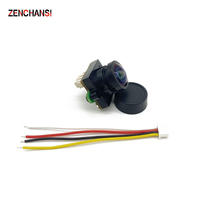 Ready to use 5.8g fpv mini camera support 3-6V power CMOS 1000TVL Starlight vtx camera use for fpv transmitter RC Racing Drone